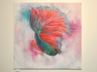 ORIGINÁL - AQUARIUM ART 100 x 100 cm (U001)