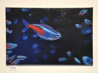 ORIGINÁL - AQUARIUM ART 60 x 40 cm (U051)