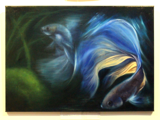 ORIGINÁL - AQUARIUM ART 70 x 50 cm (U024)