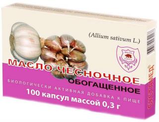 Cesnakový olej obohatený s ľanovým olejom 100x0,3 g d.s: 1.4.2025