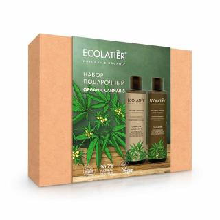 ECOLATIER - Darčeková sada ORGANIC CANNABIS šampón a balzam 200200ml d.s.:03.2024