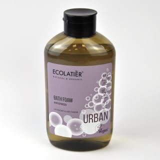 ECOLATIER URBAN - ANTISTRES pena do kúpeľa LEVANDUĽA a NEKTÁRINKA 600 ml