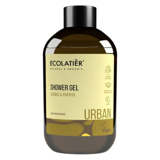ECOLATIER URBAN - JOJOBA &amp; PAPAYA výživný sprchový gél 600ml