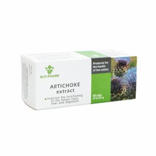 ELIT PHARM Artičoka extrakt 80 tabliet