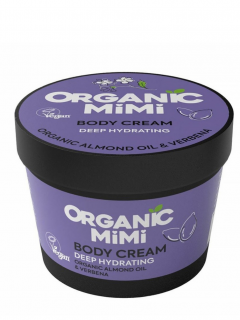 ORGANIC MIMI - Telový krém HĹBKOVÁ HYDRATÁCIA ORGANICKÝ MANDĽOVÝ OLEJ &amp; VERBENA 100 ml
