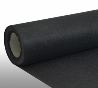 Netkaná geotextília čierna 1,6x100m, (160m2)  45g/m2