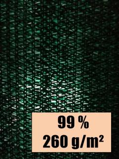 Tieniaca tkanina 1,5x50m - 99% 260g/m2 (SUPERTEX)