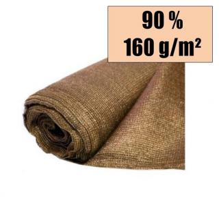 Tieniaca tkanina hnedá 1,5x50m - 90% 160g/m2 (MEDIUMTEX)
