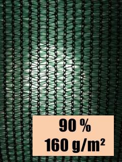 Tieniaca tkanina zelená 1,5x10m - 90% 160g/m2 (MEDIUMTEX)