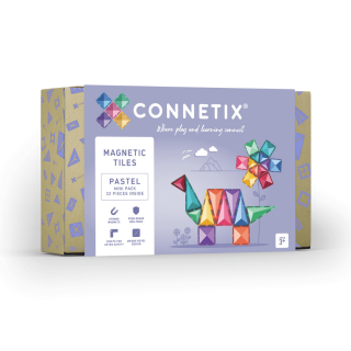 Connetix Magnetická stavebnica Pastel Mini Pack 32 dielikov