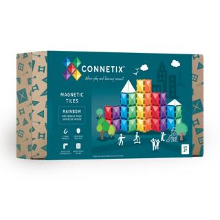 Connetix Magnetická stavebnica Rainbow Rectangle Pack 18 dielikov