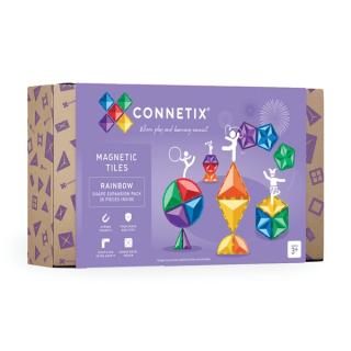 Connetix Magnetická stavebnica Rainbow Shape Expansion Pack 36 dielikov