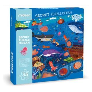 Mideer Detektívne puzzle Oceán 35 dielikov