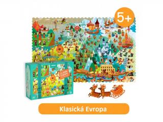 Mideer Klasická Európa puzzle 180ks