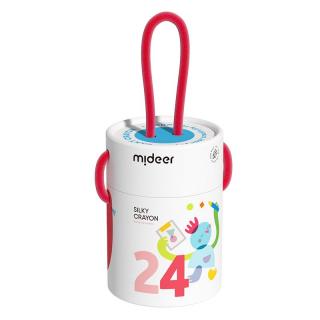 Mideer Rýchloschnúce hodvábne voskovky 24 ks