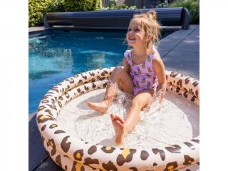 Swim Essentials Nafukovací bazén pre deti Leopard béžový 150 cm