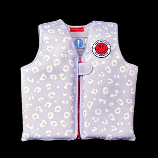 Swim Essentials Plávacia vesta pre deti Leopard fialový 3–5 rokov