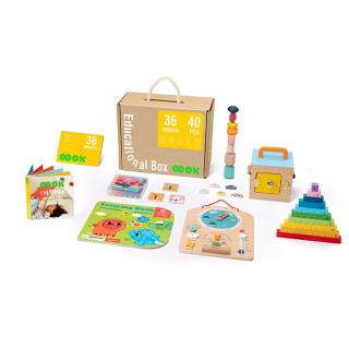Tooky Toy Edukačný box Škôlkár 6 ks 36+ mesiacov