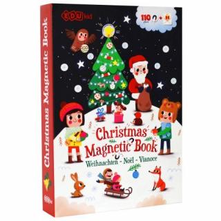 Tooky Toys MAGNETICKÁ KNIHA VIANOCE – CHRISTMAS MAGNETIC BOOK