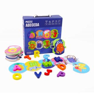 Tooky Toys  Puzzle Abeceda SK/CZ