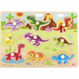 Vkladacie puzzle Dinosaury