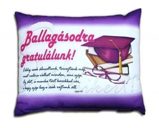 Díszpárna - Gratulálunk,könyvek