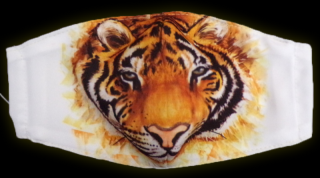Rúško  Tiger v predu