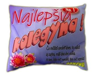 Vankúšik-Najlepšia kolegyňa