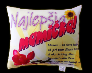 Vankúšik-Najlepšia mamička