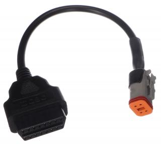 4-pinová redukcia OBD2 pre Harley-Davidson MECHANIC CABLE 20 - SIXTOL