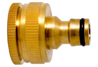 Adapter pre hadicu, vnútorný závit 3/4" a 1", mosadz