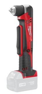 Aku pravouhlý skrutkovač-vŕtačka 18V, 20 Nm, skľučovadlo 10 mm - Milwaukee C18 RAD-0