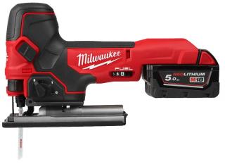 Aku priamočiara píla 18V, bezuhlíková, 2 batérie 5,0 Ah - Milwaukee M18 FBJS-502X