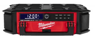 Aku rádio-nabíjačka 18V, bluetooth - Milwaukee Packout M18 PRCDAB+-0