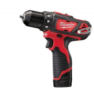 Aku vŕtačka - skrutkovač 12V 2,0 Ah Li-Ion - Milwaukee M12 BDD-202cm