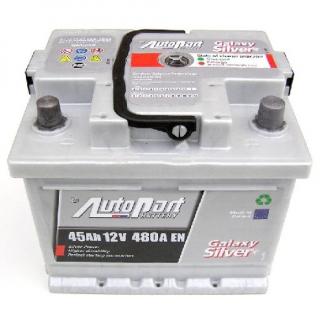 Autobatérie Galaxy Silver 45Ah 12V