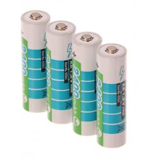 Batérie nabíjacie 1,2V AA (HR6), 2400mAh, NiMh, 4 kusy - EXTOL ENERGY EX42061
