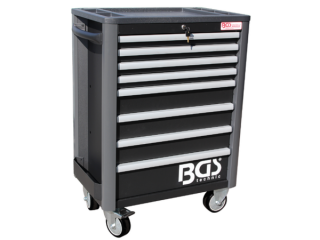 BGS 4111 Dielenský montážny vozík BGS technic, 8 zásuviek. Prázdny