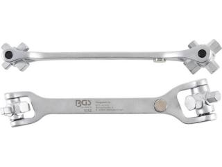 BGS Technic BGS 1012 Kľúč na zátky olejových vaní "8 v 1" s magnetom