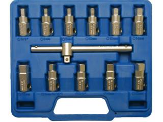 BGS Technic BGS 1017 Nástrčné hlavice 3/8" pre olejovú vaňu (sada 12 kusov)