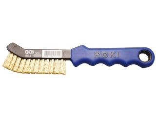 BGS Technic BGS 1793-1 Ručná kefa 6 x 22 mm, dĺžka 230 mm, mosadzný špeciál