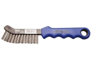 BGS Technic BGS 1793 Ručná kefa 6 x 22 mm, dĺžka 230 mm, špeciálna oceľ