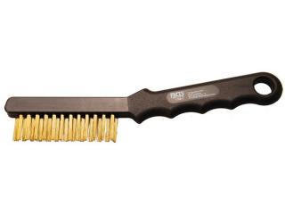 BGS Technic BGS 1798-1 Ručná kefa 220 mm, mosadzná, na čistenie brzdových strmeňov