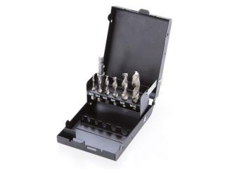BGS Technic BGS 1926 Kombinované vrtáky a závitníky M3 ÷ M10 ( HSS-G) Sada 7 dielov