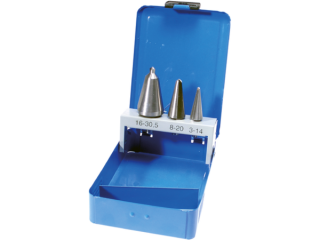 BGS Technic BGS 1998 HSS lúpacie vrtáky priemer 3 ÷ 30,5 mm. Sada 3 dielov