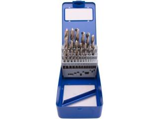 BGS Technic BGS 2021 Špirálové vrtáky HSS 1 ÷ 13 mm. DIN 338. Sada 25 ks