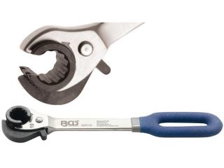 BGS Technic BGS 30830 Otvorený kľúč 10 mm s račňou na matice kolies