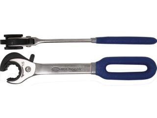 BGS Technic BGS 30835 Otvorený kľúč 15 mm s račňou na matice kolies
