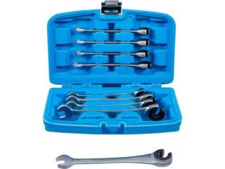 BGS Technic BGS 30849 Otvorené kľúče 8 ÷ 17 mm s račňou. Sada 9 dielov