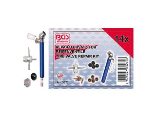 BGS Technic BGS 3272 Súprava na opravu ventilov pneumatík (sada 14 dielov)